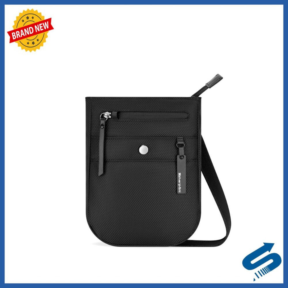 Small Anti Theft Crossbody Bag Minimal Travel Chic Secure Rfid Protection